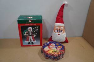 lot 105 image: Assorted Christmas Dcor