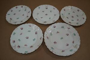 lot 164 image: 5 China Plates