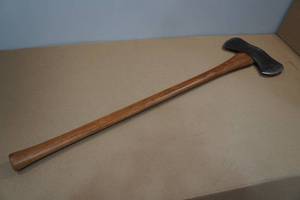lot 255 image: Plumb Double Bit Axe with Hickory Handle - 32