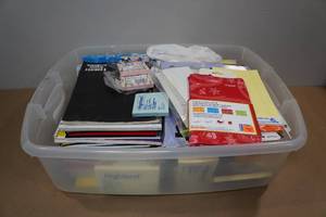 lot 259 image: Office Supplies - Notebooks, Post-Its