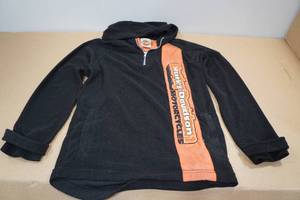 lot 274 image: Harley Davidson Quarter Zip Fleece - Medium (10-12)