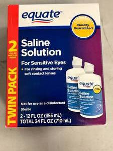 lot 37 image: Sensitive Eyes Saline Solution 2 pack Expired