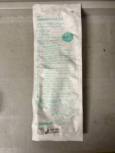 lot 73 image: IV Administration Set 23 kits in box Expired