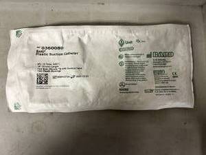 lot 75 image: Plastic Suction Catheter Expired