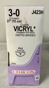 lot 76 image: 3-0 Vicryl Suture Expired