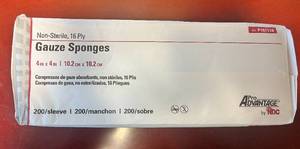lot 122 image: Gauze Sponges 16 ply