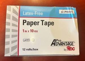 lot 124 image: Latex-Free Paper Tape