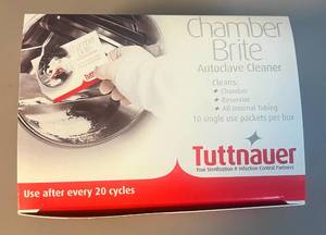 lot 132 image: Chamber Brite Autoclave Cleaner Expired