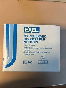 lot 160 image: Hypodermic Disposable Needles Expired