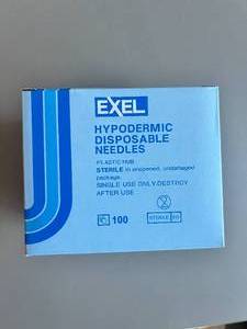 lot 161 image: Hypodermic Disposable Needles Expired