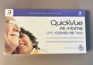 lot 167 image: QuickVue At-Home OTC COVID - 19 Test Expired