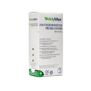 lot 190 image: Welch Allyn 05031-750 SureTemp Disposable Probe Covers (Pack of 250)