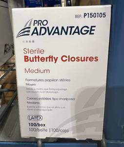 lot 210 image: Pro Advantage - Butterfly Wound Closure