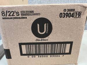 lot 226 image: Kotex Ultra Thin Pads