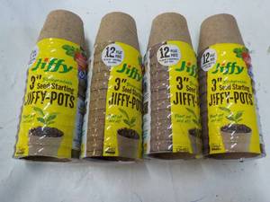 48 ct Jiffy 3 Biodegradable Seed S...