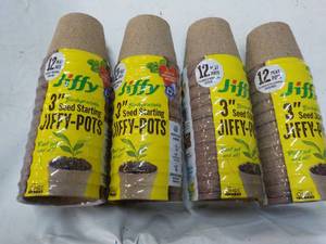 48 ct Jiffy 3 Biodegradable Seed S...