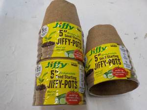 18 ct 5 Biodegradable Seed Startin...