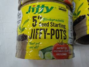18 ct 5 Biodegradable Seed Startin...
