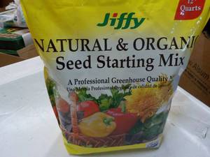 3.4 lb. Bag Jiffy Seed Starting Mix...
