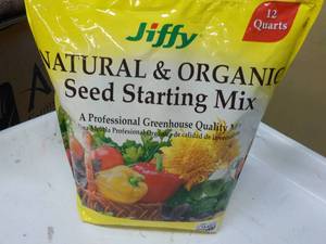 3.4 lb. Bag Jiffy Seed Starting Mix...
