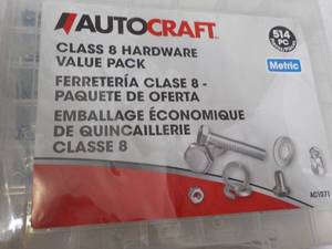 514 pc AutoCraft Metric Class 8 Har...