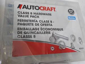 514 pc AutoCraft Metric Class 8 Har...