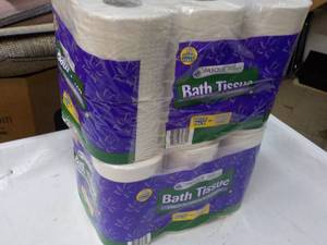 24 Jumbo Rolls Pasque 2 Ply Bath Ti...
