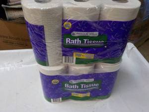 24 Jumbo Rolls Pasque 2 Ply Bath Ti...