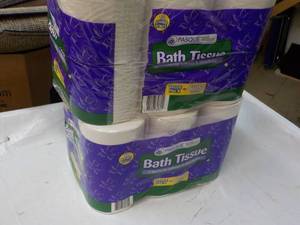 24 Jumbo Rolls Pasque 2 Ply Bath Ti...