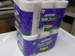 24 Jumbo Rolls Pasque 2 Ply Bath Ti...