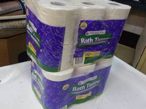 24 Jumbo Rolls Pasque 2 Ply Bath Ti...
