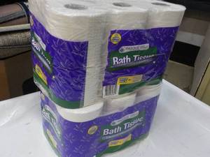 24 Jumbo Rolls Pasque 2 Ply Bath Ti...