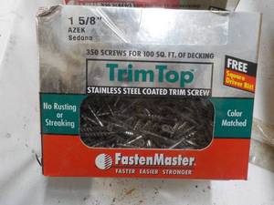 2 boxes Trim Top 1 58 Stainless S...