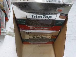 2 boxes Trim Top 1 58 Stainless S...