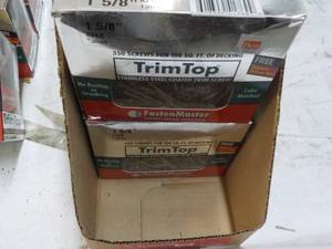 2 boxes Trim Top 2 Azek Sedona Sta...