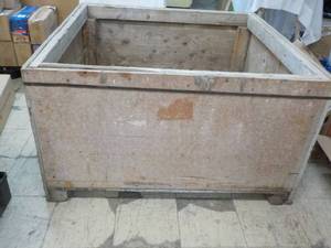 4 ft sq Wood Box x 28 High...
