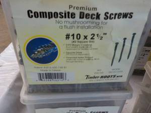 5 lbs. Premium Composite Deck Screw...