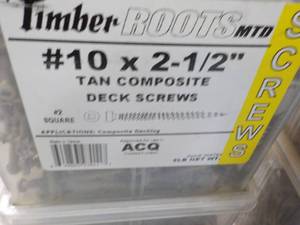 5 lbs. Timber Roots MTD #10 x 2 12...
