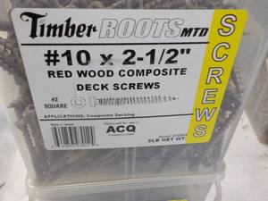 5 lbs. Timber Roots MTD #10 x 2 12...