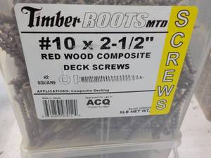 5 lbs. Timber Roots MTD #10 x 2 12...