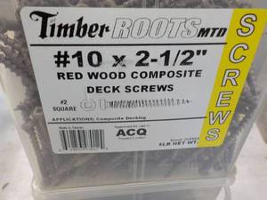 5 lbs. Timber Roots MTD #10 x 2 12...