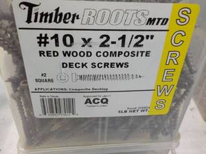 5 lbs. Timber Roots MTD #10 x 2 12...