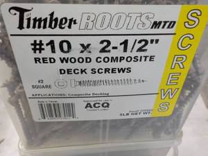 5 lbs. Timber Roots MTD #10 x 2 12...
