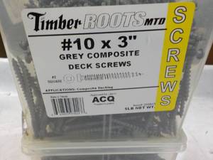 Timber Roots MTD #10 x 3 Grey Comp...