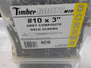 Timber Roots MTD #10 x 3 Grey Comp...