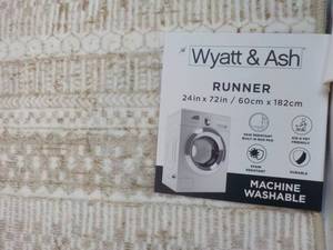 Wyatt and Ash Washable 24 x 72 Ru...