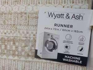 Wyatt and Ash Washable 24 x 72 Ru...