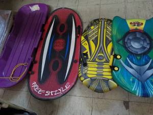 4 Sleds...