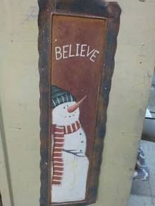 Metal Believe Sign and Wax Melts 31...