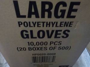 10,000 size Large Polyethylene Sing...
